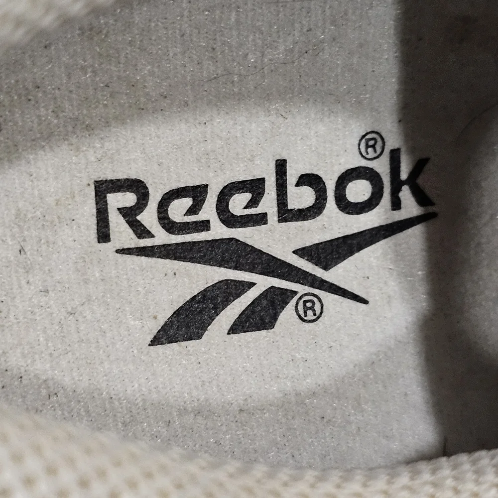 Reebok White and Tan Men's Shoes